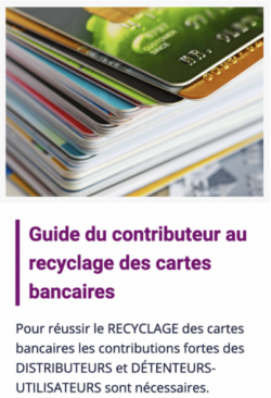 ADIMAS | Guide du contributeur au recyclage des cartes bancaires