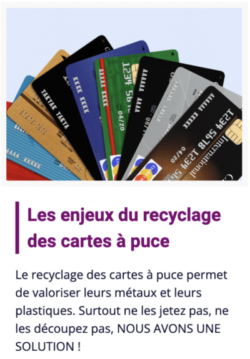 ADIMAS | Les enjeux du recyclage des cartes à puce